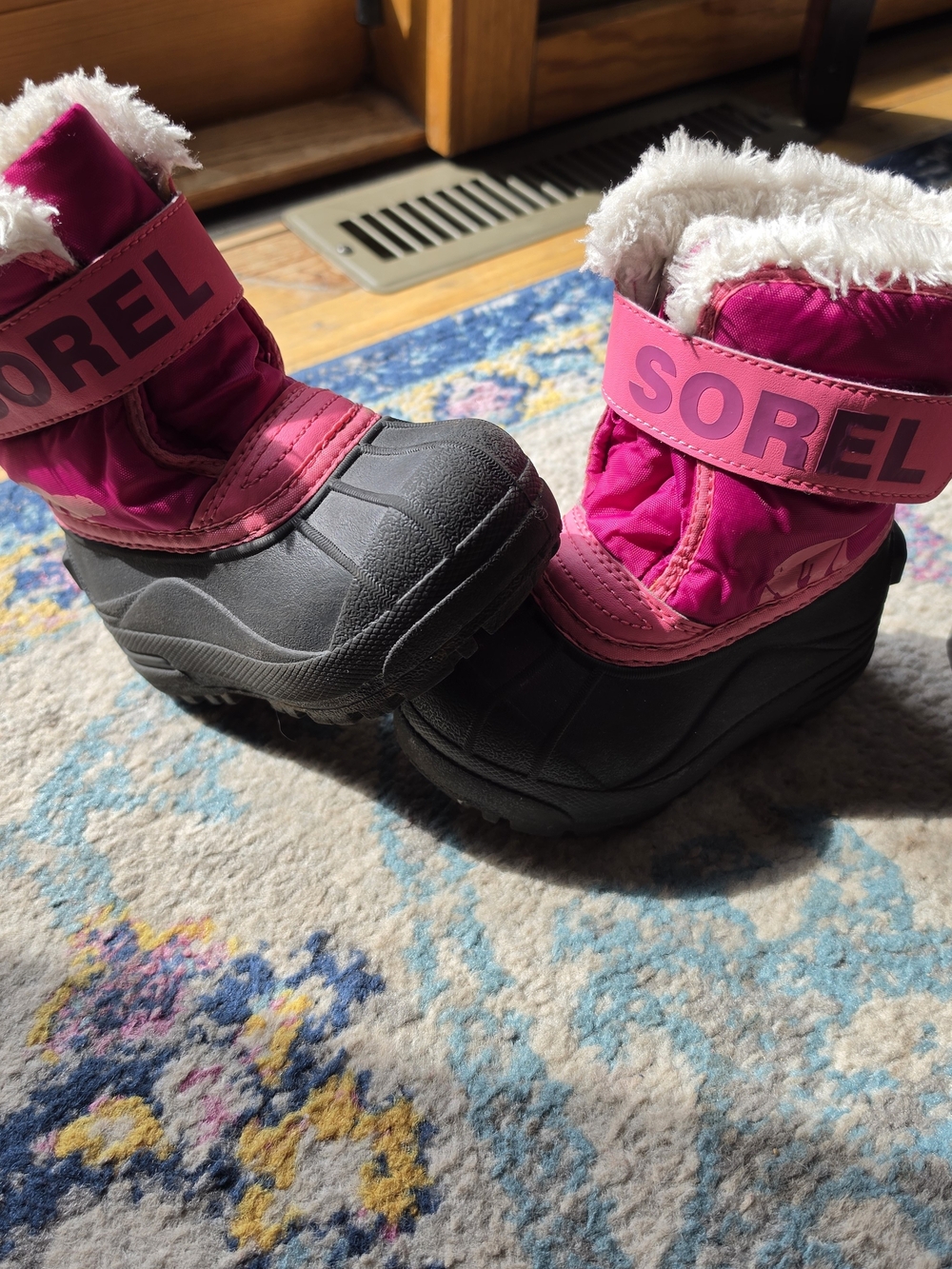 SOREL Kids' Pink Winter Snow Boots
